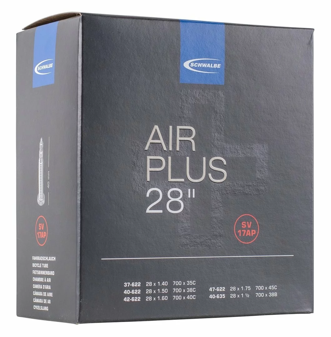 Schwalbe 17 SV: 37-47 / 622-635 Air Plus 1 Schwalbe 17 SV: 37-47 / 622-635 Air Plus