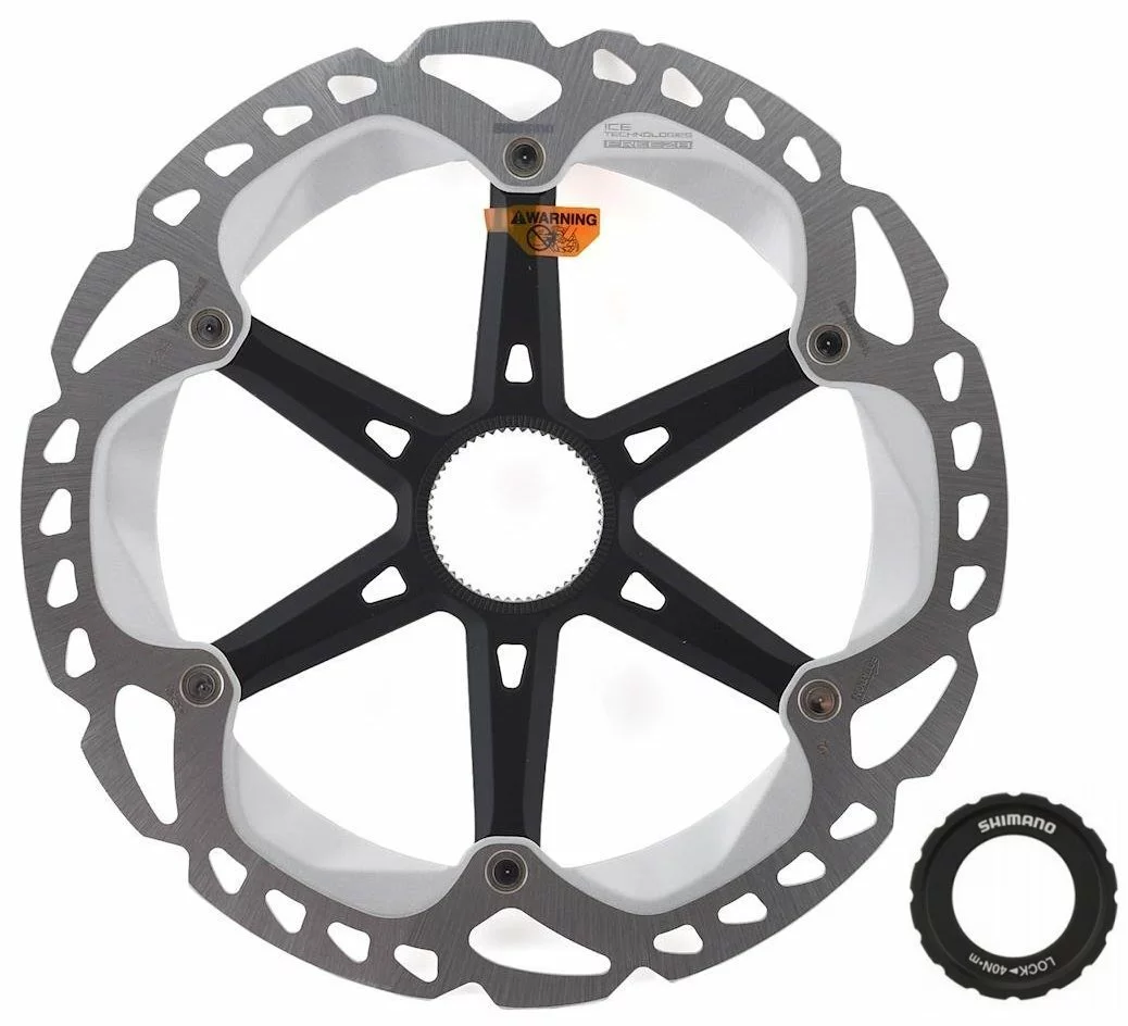 Shimano RT-MT800 Ice-Tech Freeza 203mm Mit Lock-Ring-Befestigung Und Außenverzahntem Ring 1 Shimano RT-MT800 Ice-Tech Freeza 203mm Mit Lock-Ring-Befestigung Und Außenverzahntem Ring