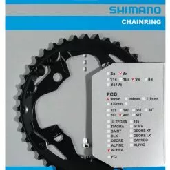 Shimano Acera MT300 Ab 2019 40 Zähne AX-Type Für Schutzring Schwarz Y-1RT98010