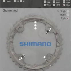 Shimano T-551 Ab 2011 4-Arm 10-fach 36 Zähne AL-Type Alu Si. Y-1MX98040 Ersatz: Y-1MP98020